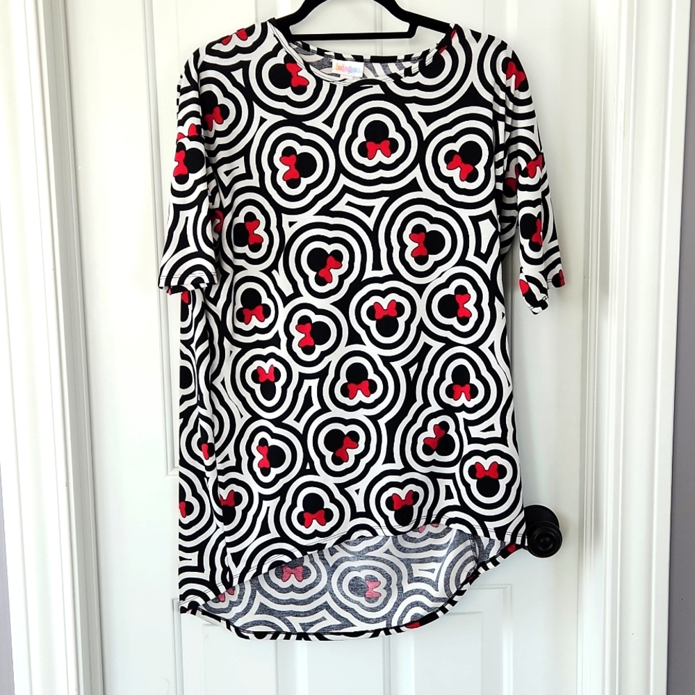 LuLaRoe Minnie Mouse top